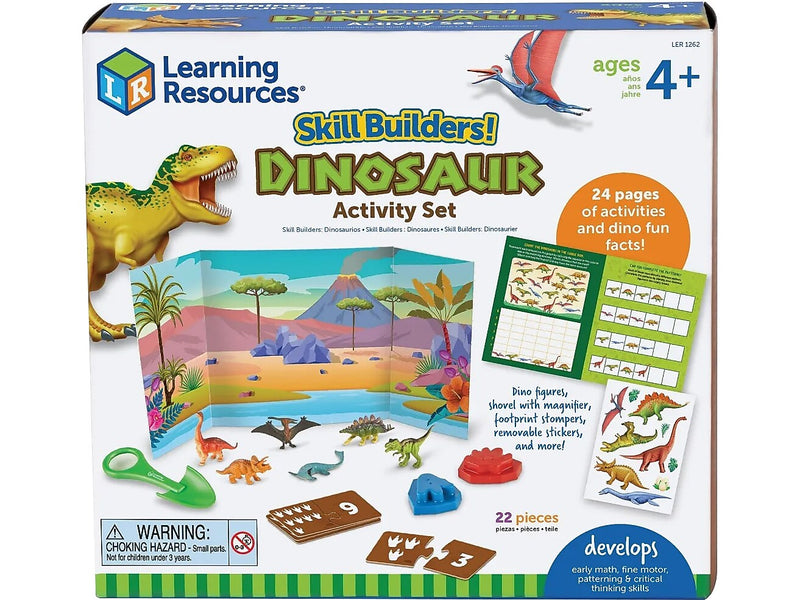 Learning Resources Skill Builders! Dinosaur Activity Set (LER1262)