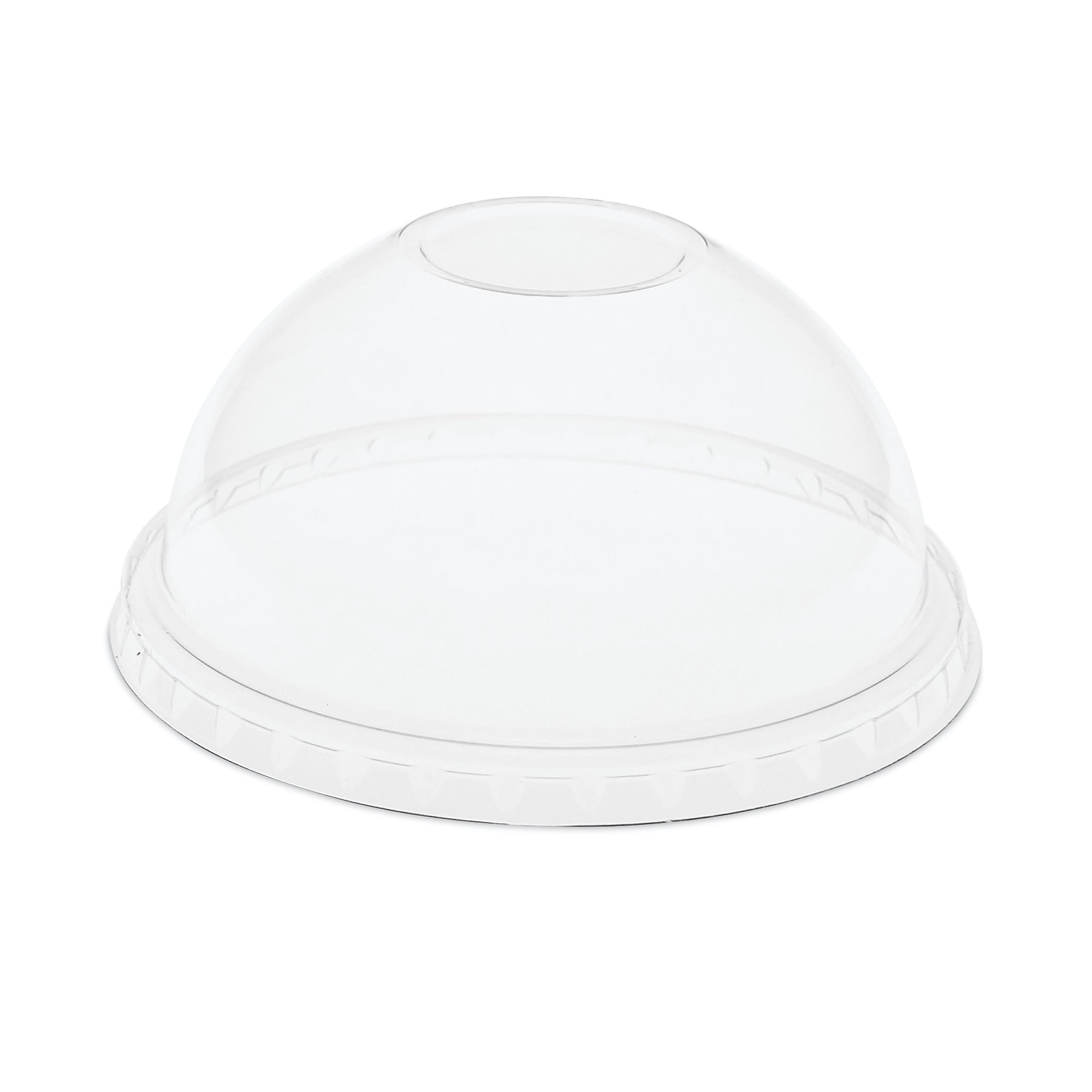 Pactiv Evergreen EarthChoice Strawless RPET Lid, Dome Lid, Clear, 1,020/Carton (PCTYPDL24CNH)