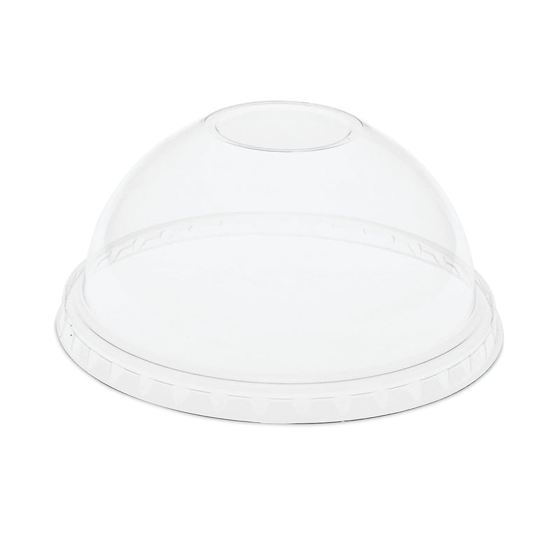 Pactiv Evergreen EarthChoice Strawless RPET Lid, Dome Lid, Clear, 1,020/Carton (PCTYPDL24CNH)