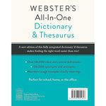 Federal Street Press Webster's All-in-One Dictionary & Thesaurus, Third Edition (FSP9781596951846)