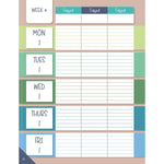 Carson Dellosa Education Crafty and Cool Undated Lesson Planner, 8" x 11", 128 Pages (CD-105056)