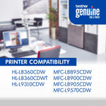 Brother TN-436 Black Extra High Yield Toner Cartridge, Print Up to 6,500 Pages (TN436BK)