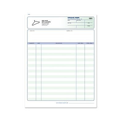 P.O. Ruled, 8-1/2" x 11", 3-Part, Qty 500