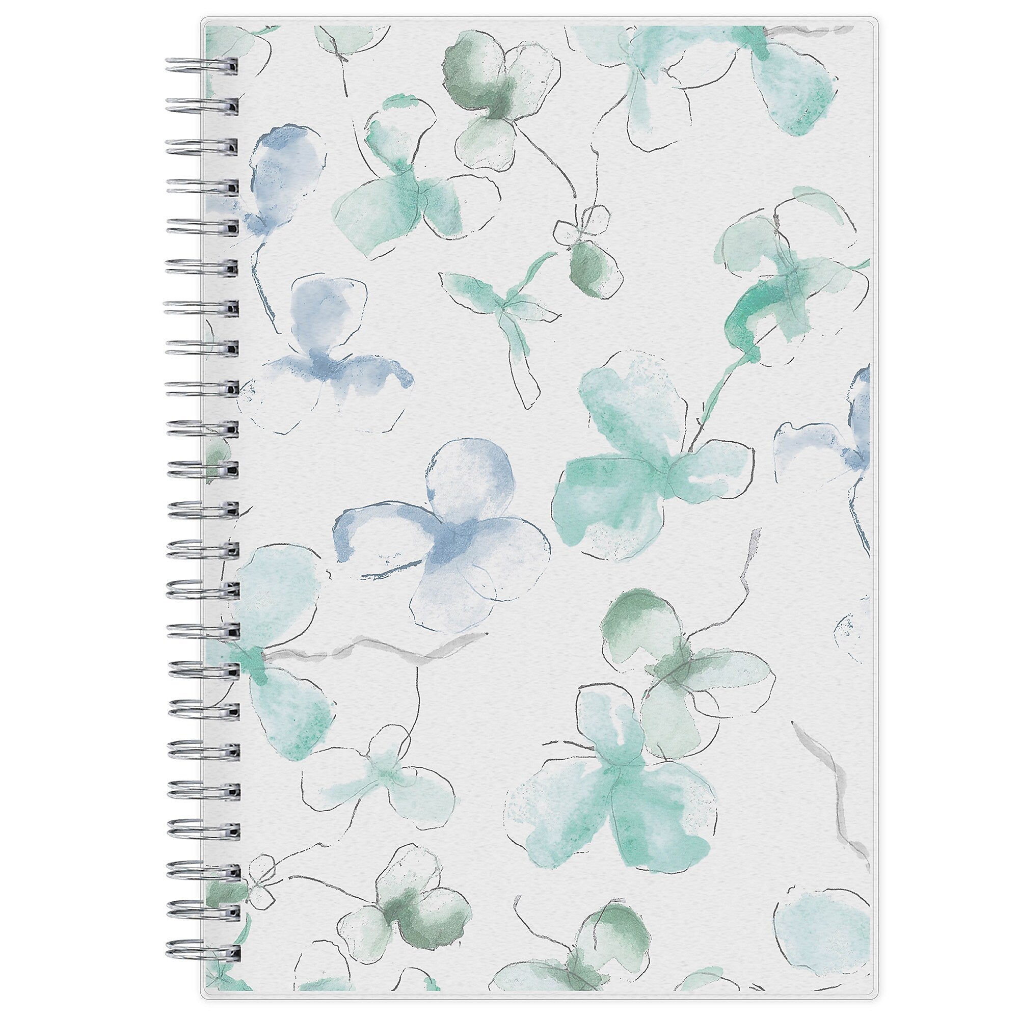 2026 Blue Sky Lindley 5" x 8" Calendar Year Weekly & Monthly Planner, Plastic Cover, Multicolored (101579-26)