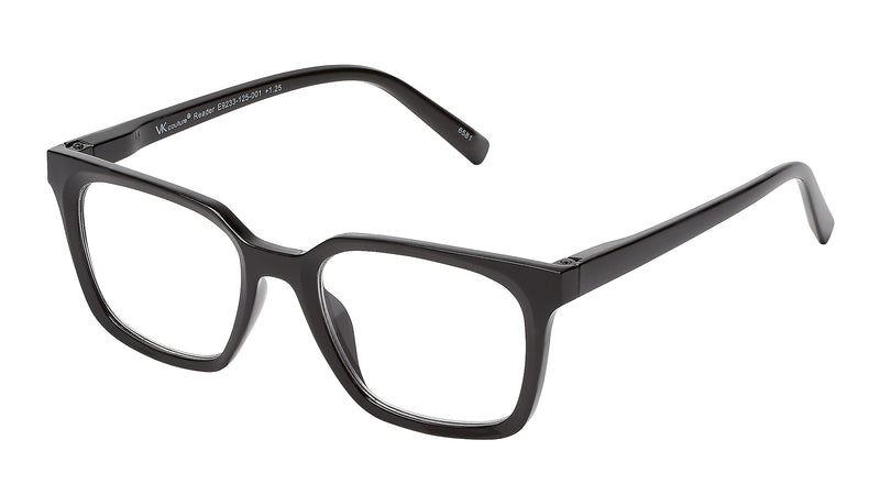 SAV VK Couture Vera +3.00 Reading Glasses, Black (E9233)