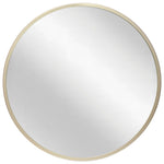 Infinity Instruments Adara Gold Metal Wall Mirror, 24" (20227GD-24)