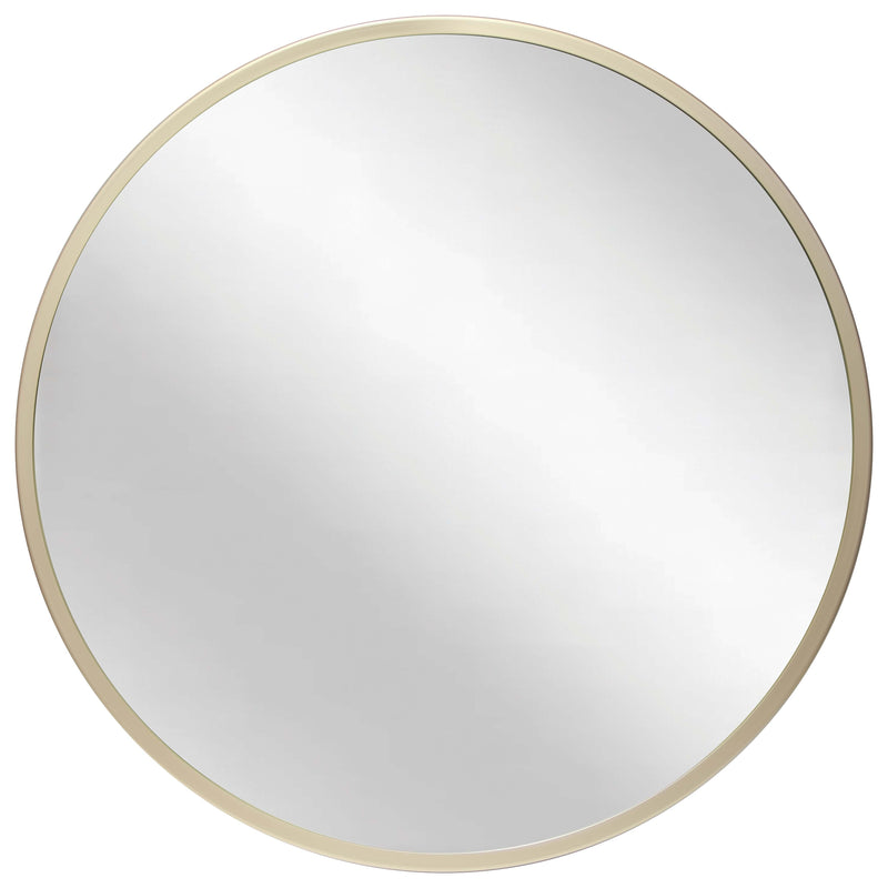 Infinity Instruments Adara Gold Metal Wall Mirror, 24" (20227GD-24)