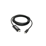 Tripp Lite 6' HDMI to USB C Audio/Video Cable, Male to Male, Black (U444-006-H4K6BE)