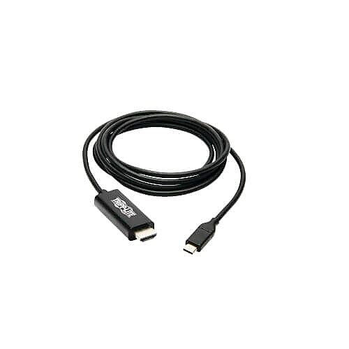 Tripp Lite 6' HDMI to USB C Audio/Video Cable, Male to Male, Black (U444-006-H4K6BE)
