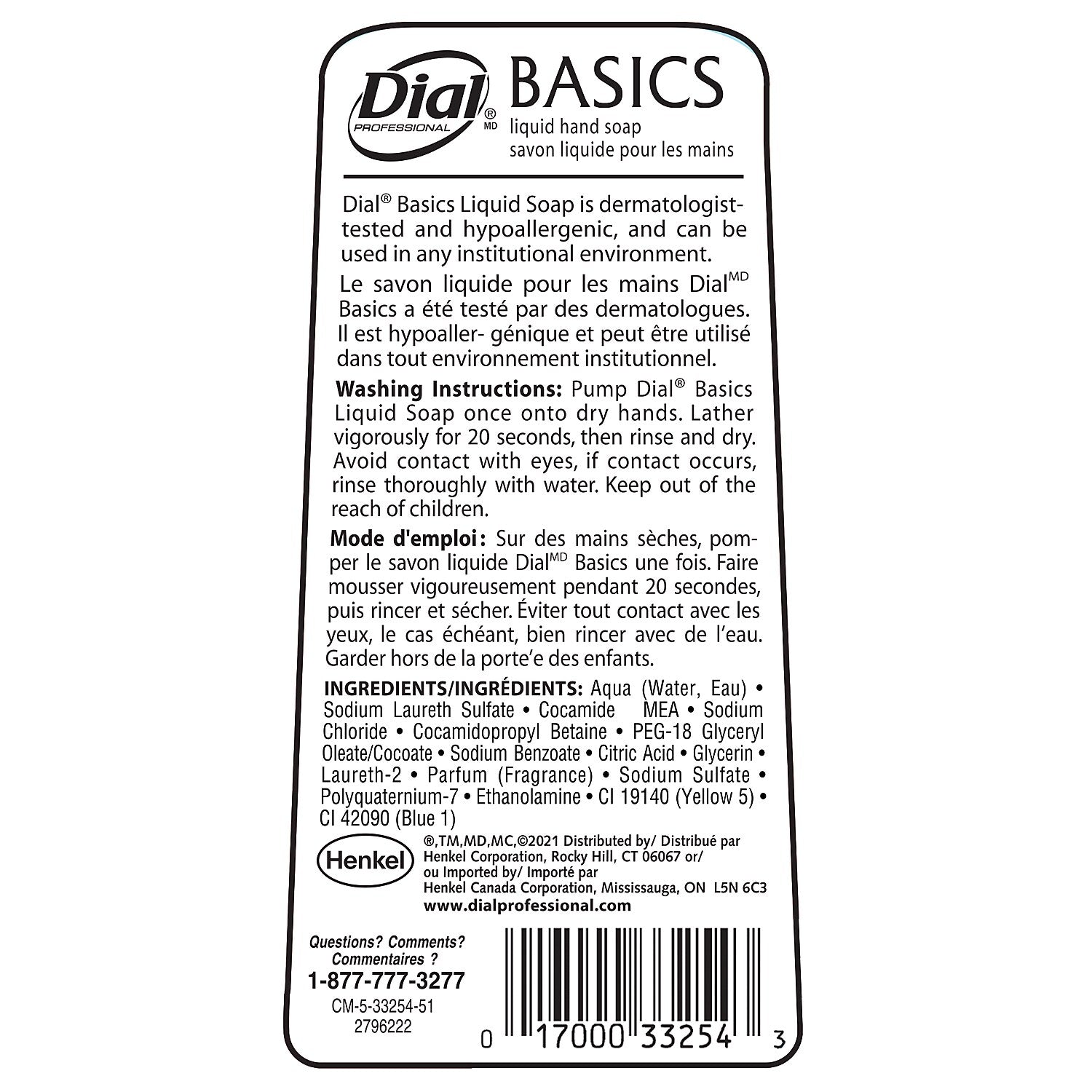 Dial Basics Liquid Hand Soap, Floral, 7.5 Oz. (06028)