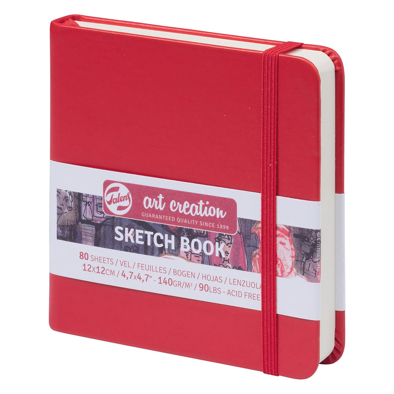 Talens Art Creation 4.7" x 4.7" Sketch Book, 80 Sheets/Book, 5/Bundle (TLN9314204M-5)