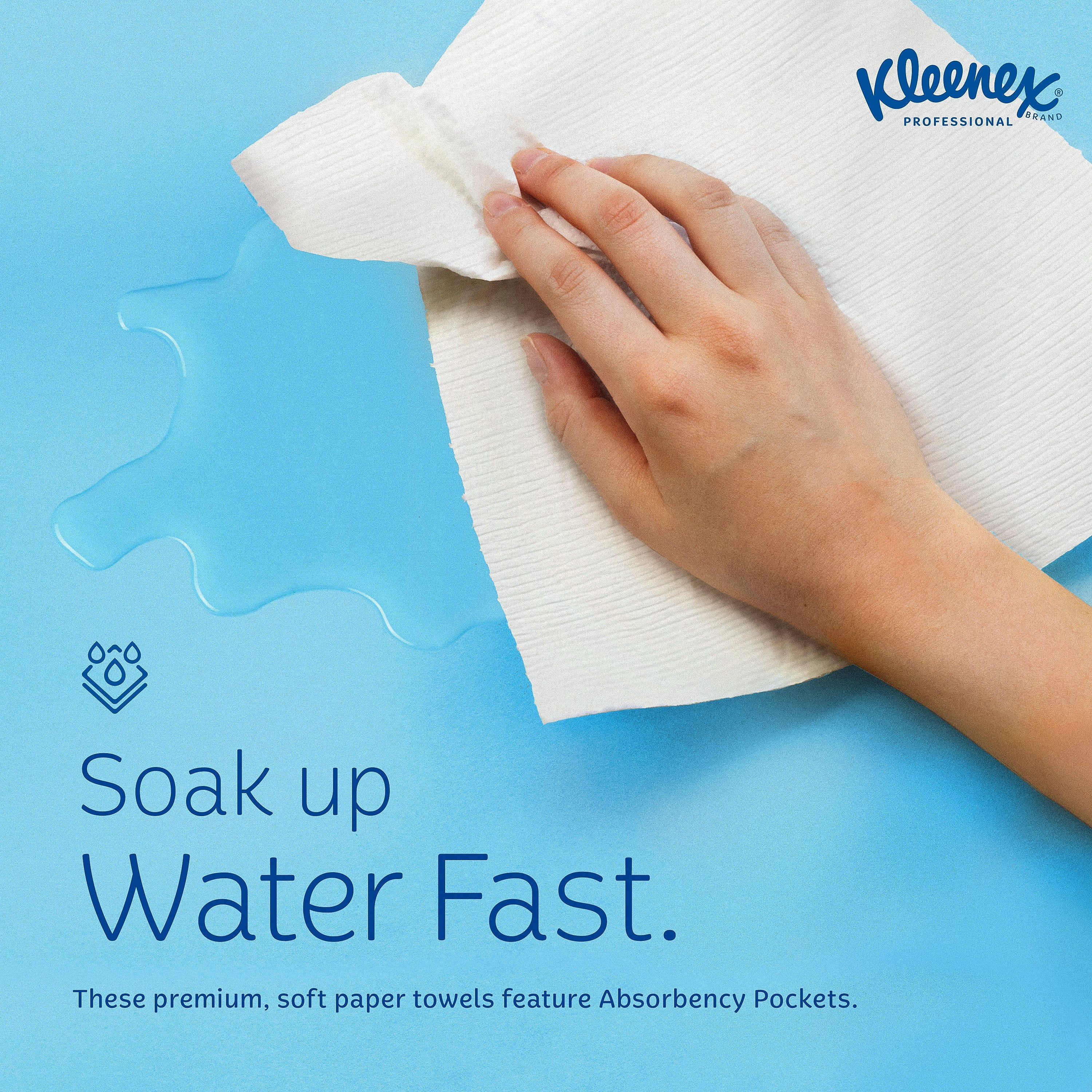 Kleenex Professional Recycled Hardwound Paper Towels, 1-ply, 425 ft./Roll, 12 Rolls/Carton (01080)