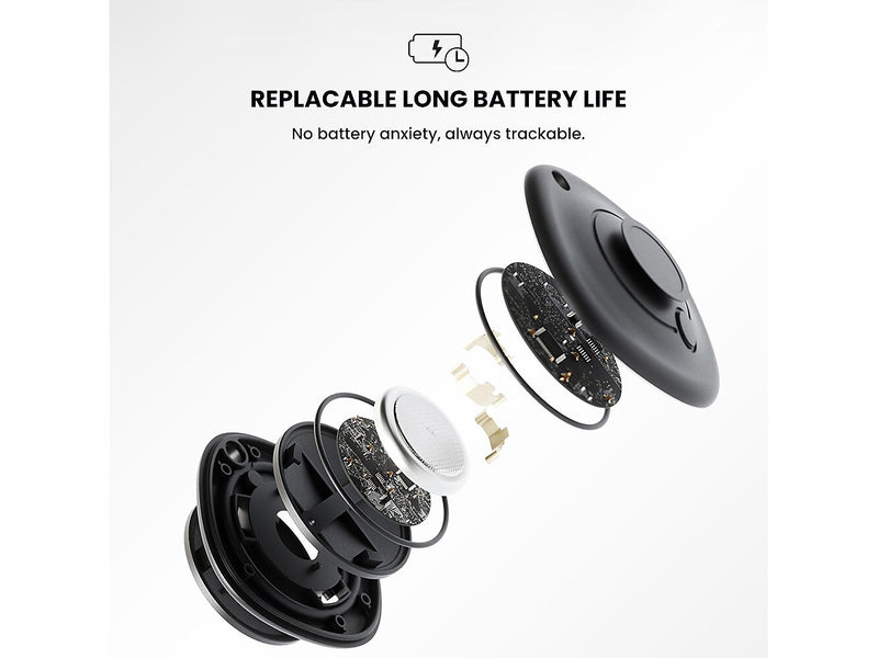 JOURNEY LOC8 Bluetooth Tracker, Black (JSTTBK)