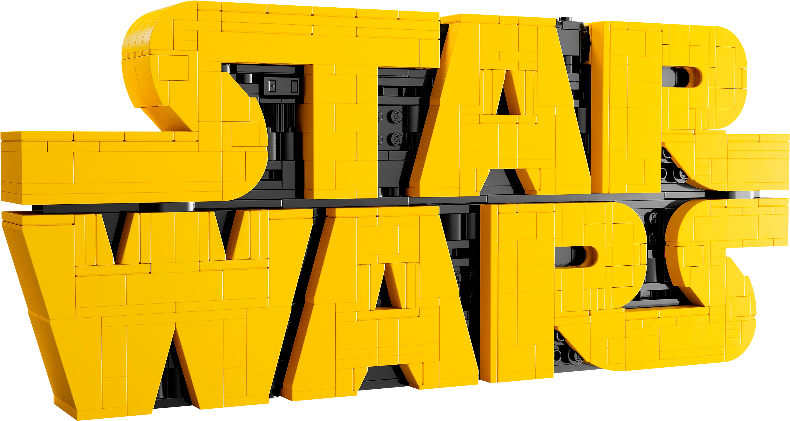 LEGO Star Wars Brick-Built Star Wars Logo, 700 Pieces (75407)