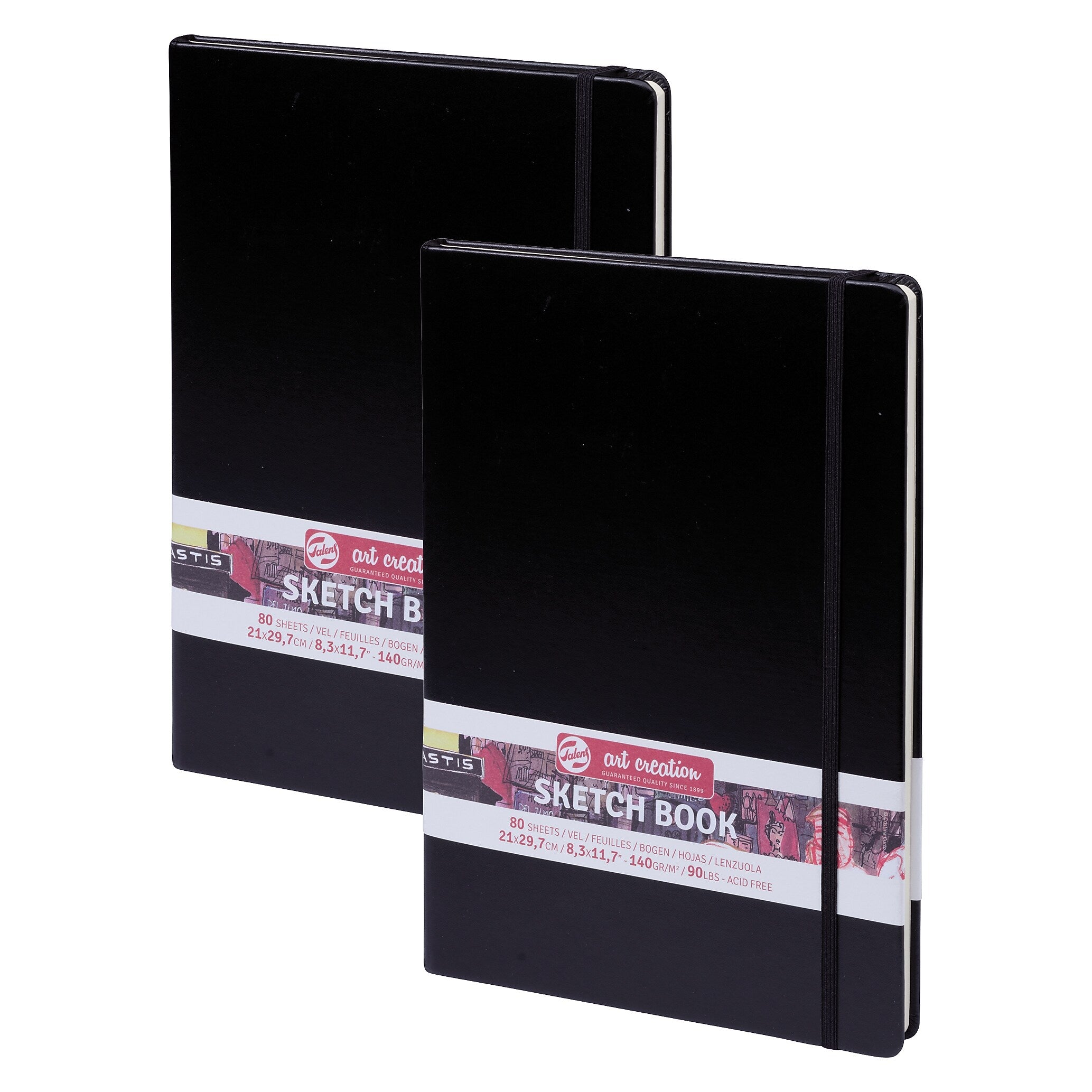 Talens Art Creation 8.3" x 11.7" Sketch Book, 80 Sheets/Book, 2/Bundle (TLN9314003M-2)