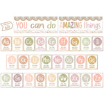 Teacher Created Resources Terrazzo Tones Alphabet Affirmations Bulletin Board Set, 29/Set (TCR7202)