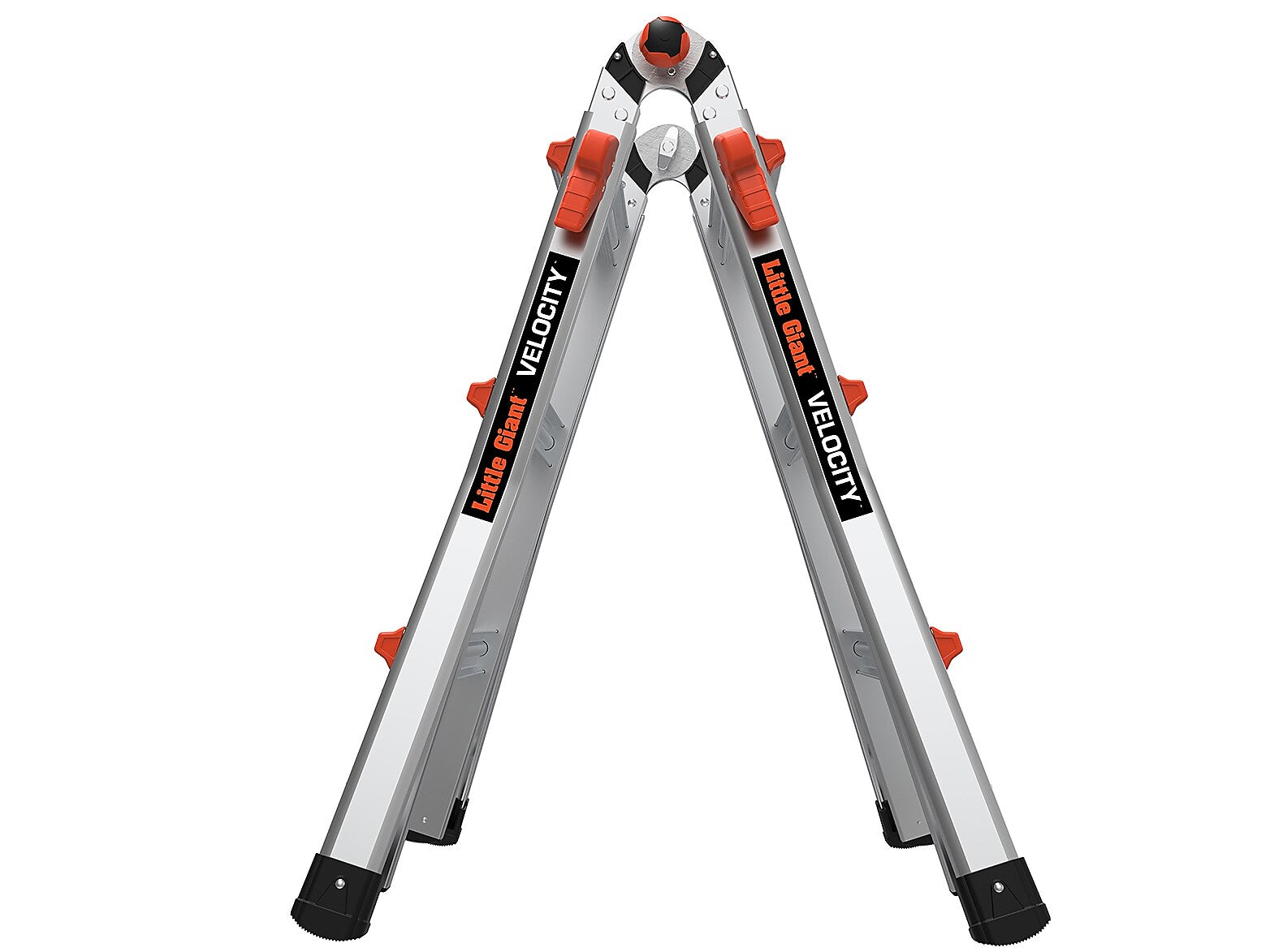 Little Giant Ladders Velocity 3.58' Aluminum Extension Ladder, 300 lb. Capacity (15413-001)