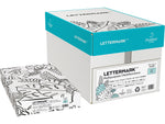 Lettermark Colors 30% Recycled 11" x 17" Colored Paper, 20 lbs., Blue, 500 Sheets/Ream, 5 Reams/Carton (94287)