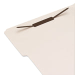 Self-Adhesive Two-Prong Paper Fastener Base and Compressor Sets, 2" Capacity, 2.75" Center to Center, Silver, 100/Box