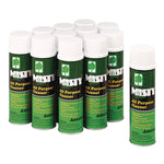 Green All-Purpose Cleaner, Citrus Scent, 19 Oz Aerosol Spray, 12/carton