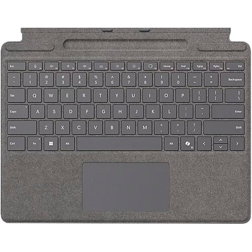 Microsoft Surface Pro Keyboard with Pen Storage for Business, Platinum (8XB-00186)