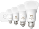 Philips Hue White Starter Kit, A19 16 Million Colors 10.5W E26 (563296)