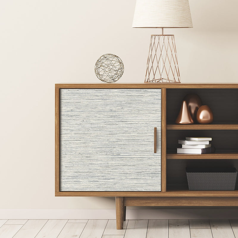 York Wallcoverings Faux Grasscloth Peel and Stick Wallpaper (RMK11078WP)