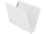 Medical Arts Press Kardex Match Reinforced End Tab File Folder, Straight Cut, Letter Size, White, 50/Box (S-09484-WHT)