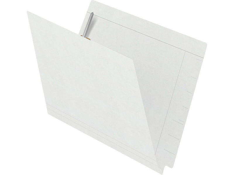 Medical Arts Press Kardex Match Reinforced End Tab File Folder, Straight Cut, Letter Size, White, 50/Box (S-09484-WHT)