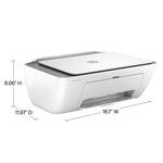 HP DeskJet 2855e Wireless Color All-In-One Inkjet Printer, Print, Scan, Copy, Best for Home, 3 Months FREE Ink (588S5A)