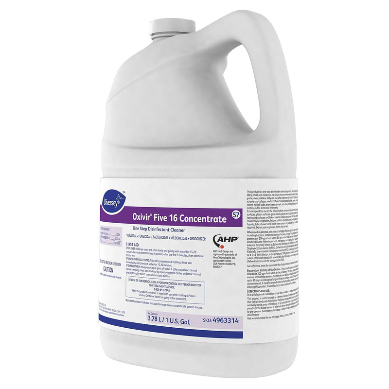 Oxivir Five 16 Cleaner Disinfectant, 128 Oz., 4/Carton (4963314)