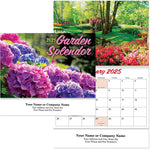 2025 Garden Splendor Wall Calendar Stapled, Qty 50