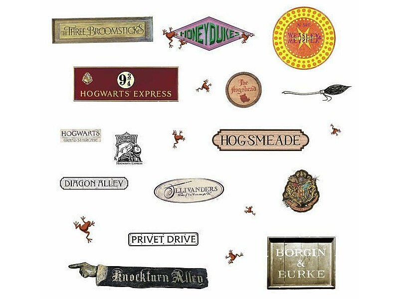 RoomMates Harry Potter Signs Contemporary Wall Decal Set, Movies & TV (RMK3778SCS)