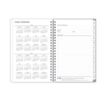 Planning Calendar BS Laila Poly CYO 5x8 RY26 Wkly/Mthly Safety Wirebound -
