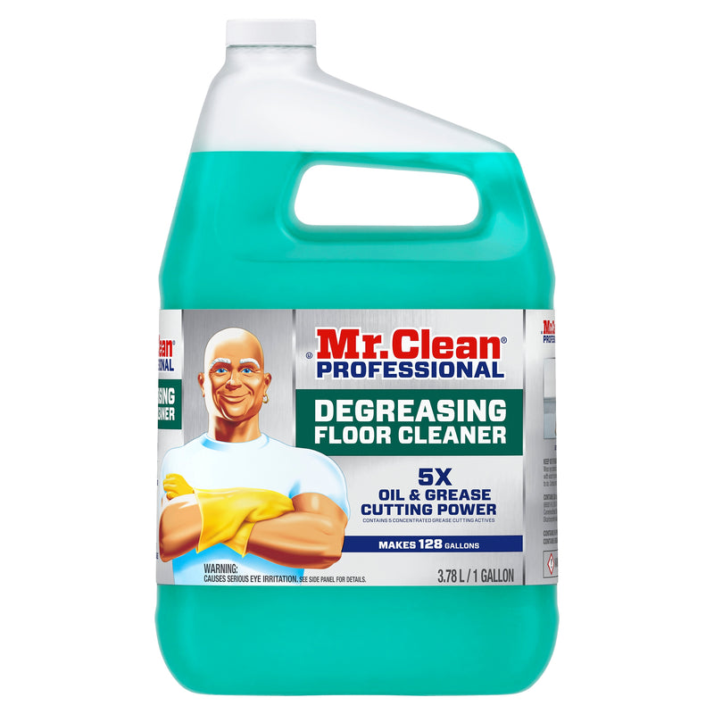 Mr. Clean Professional Degreasing Floor Cleaner, Clean Scent, 1 Gallon (19858)