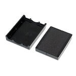 T4729 Printy Replacement Pad for Trodat Self-Inking Stamps, 1.56" x 2", Black