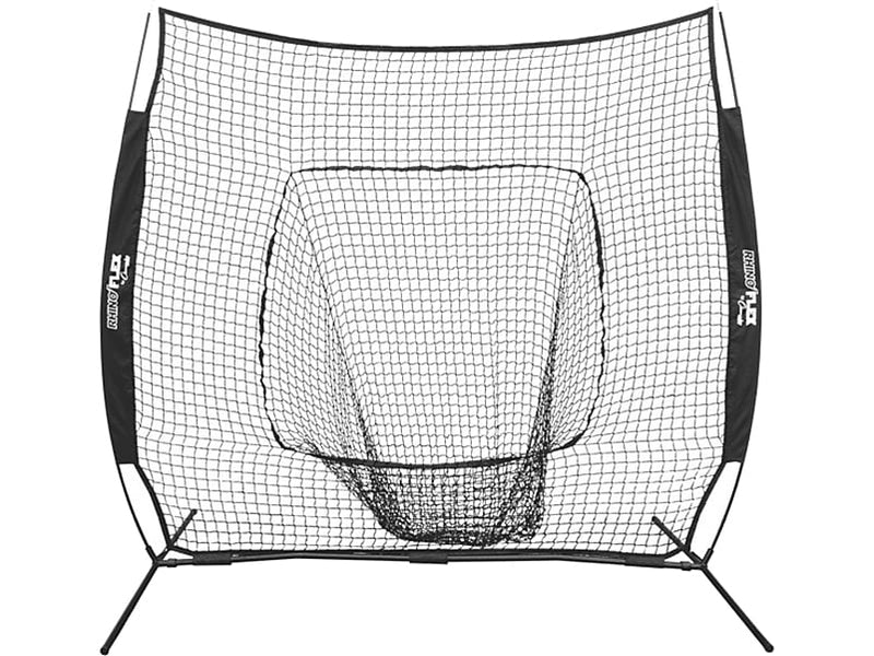 Champion Sports RHINO Flex Baseball Portable Training Net, Black (RBM77)