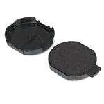 T5415 Professional Replacement Ink Pad for Trodat Custom Self-Inking Stamps, 1.75" Diameter, Black