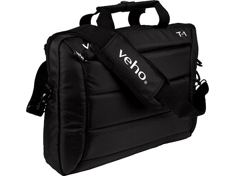 Veho T-1 15.6" Polyester Laptop Bag, Black (VNB-003-T1)
