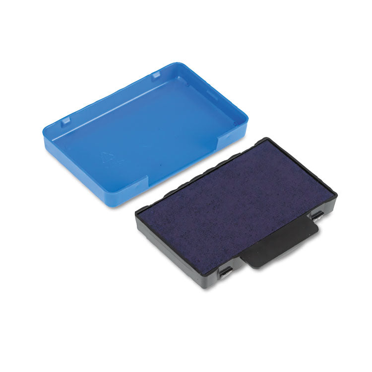 T5440 Professional Replacement Ink Pad for Trodat Custom Self-Inking Stamps, 1.13" x 2", Blue