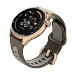 Cubitt AURA Pro Smartwatch, GPS, 36.32mm, Aluminum Case, Mocha Brown Sport Band (CT-AURAP9)