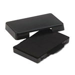 T5460 Professional Replacement Ink Pad for Trodat Custom Self-Inking Stamps, 1.38" x 2.38", Black