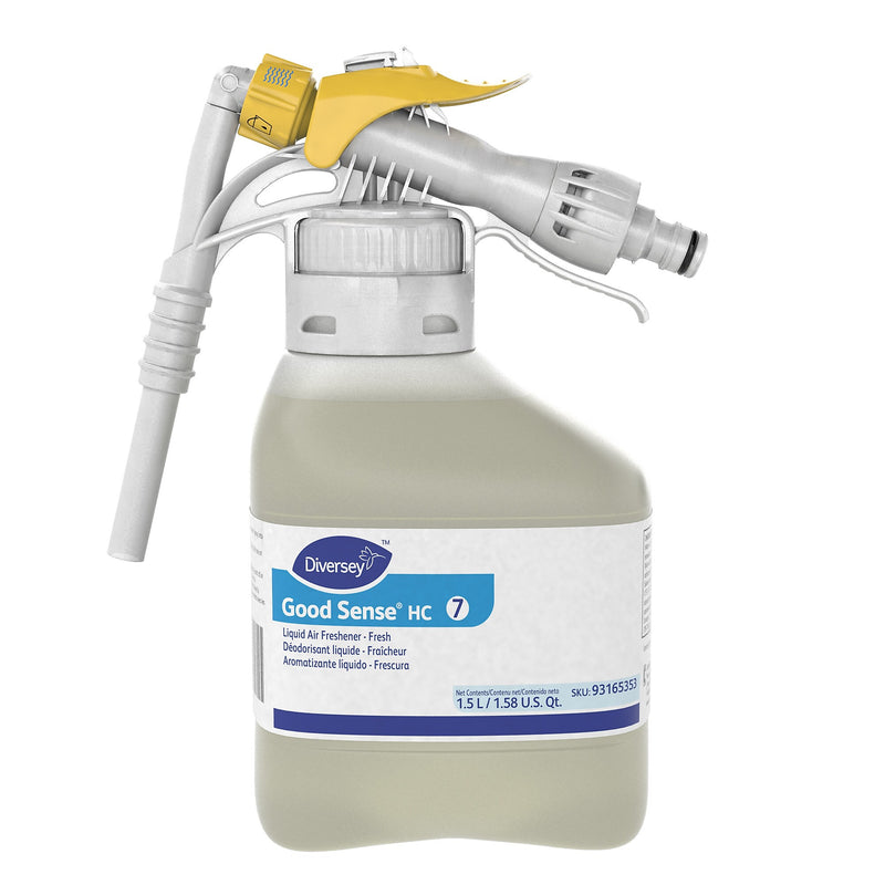 Diversey Good Sense HC 7 Liquid Odor Counteractant Concentrate, Fresh, 2/Carton (93165353)