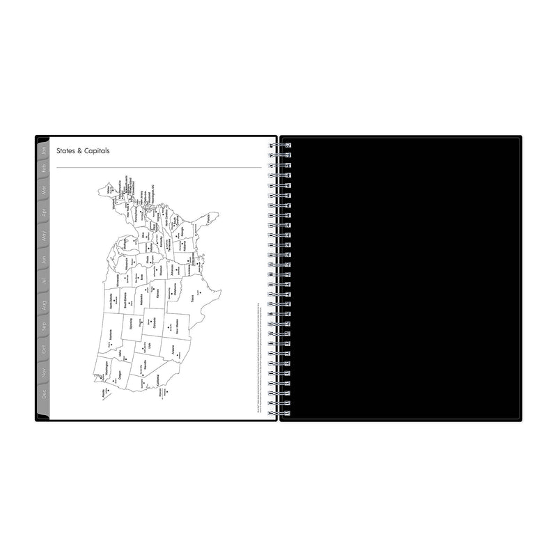 Planning Calendar BS Enterprise PP 8x10 RY26 Monthly Safety Wirebound -