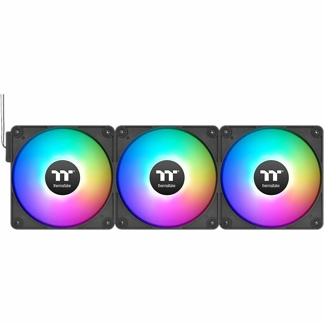 Thermaltake CT120 EX Reverse 120mm Cooling Fans with RGB Lighting (CL-F192-PL12SW-A)