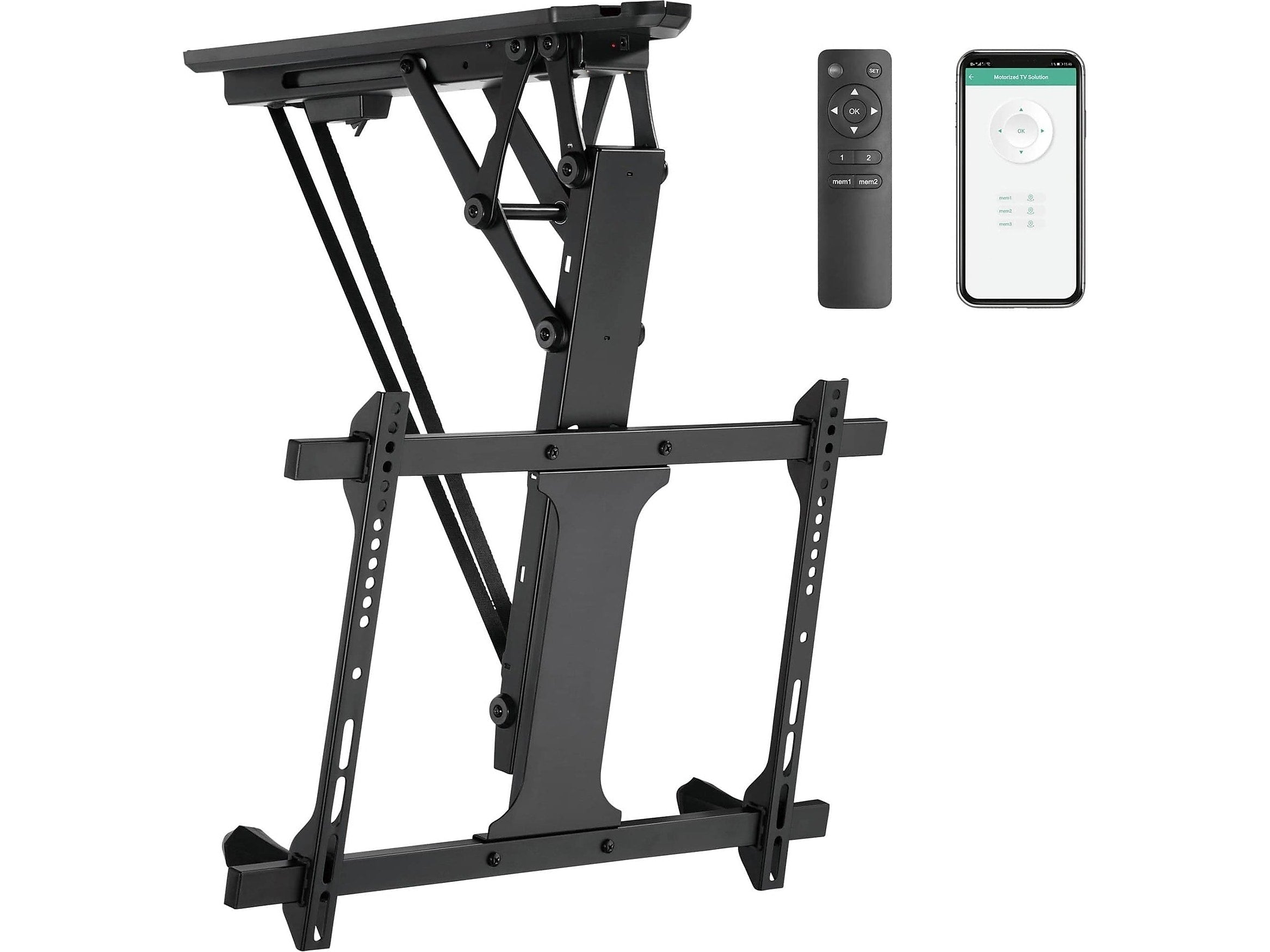 Mount-It! Full-Motion Motorized Ceiling TV Mount, 77 Lbs. Max. (MI-4224)