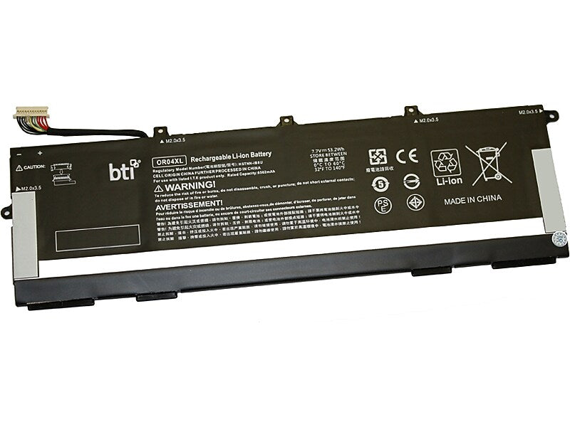 Battery Technology Li-Ion Replacement Battery for HP EliteBook X360 830 G6, 6910mAh (OR04XL-BTI)
