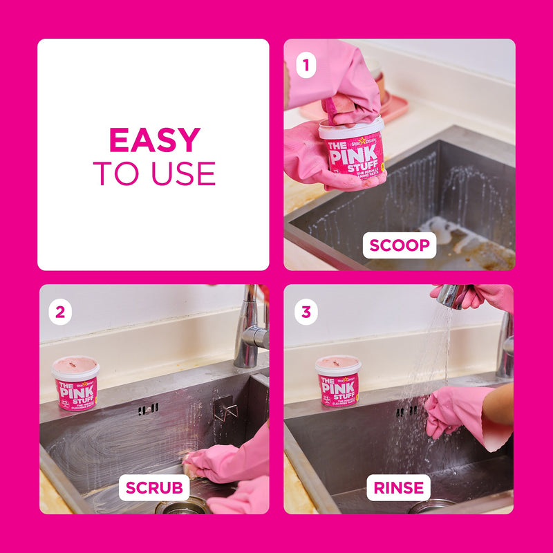 The Pink Stuff Miracle Cleaning Paste Degreaser, 17.6 oz. (23705)