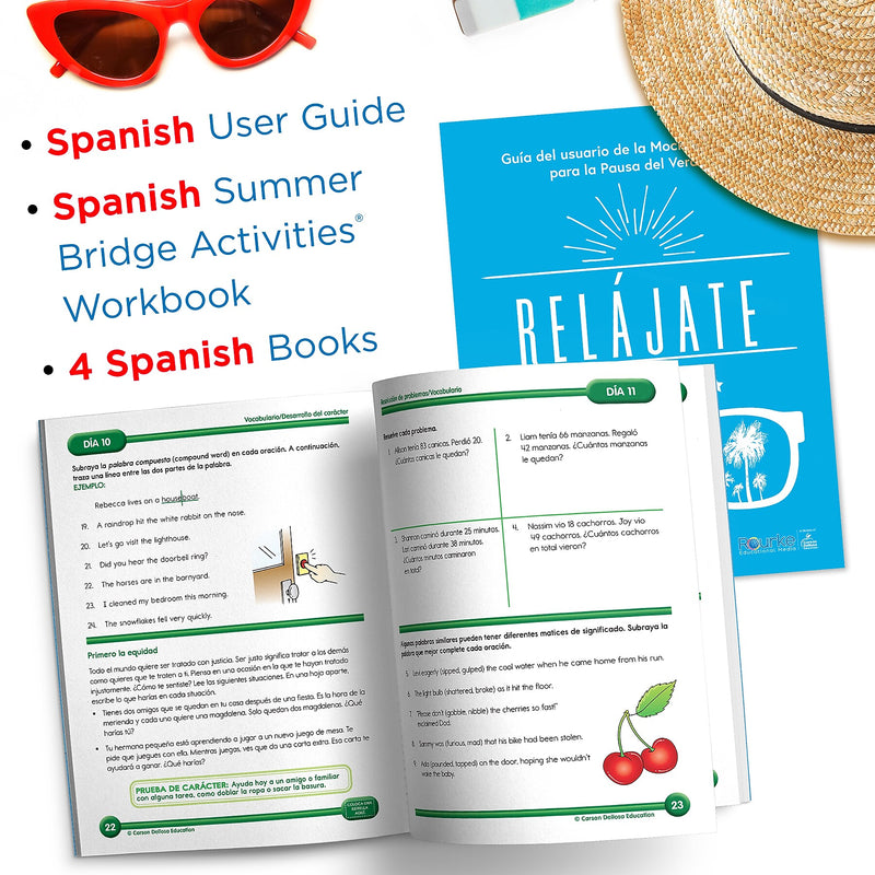 Summer Bridge Activities Summer Bridge Spanish Backpack, Grade 2-3 Workbook, 7/Set (CD-145438)