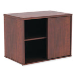 Alera®,  Open Office Low Storage Cabinet Credenza, 29 1/2 x 19 1/8x 22 7/8, Medium Cherry